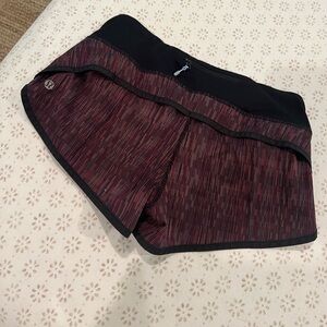 Lululemon Speed Short- Size 4